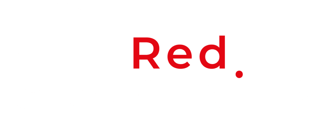 logo blanc rouge Red Genius